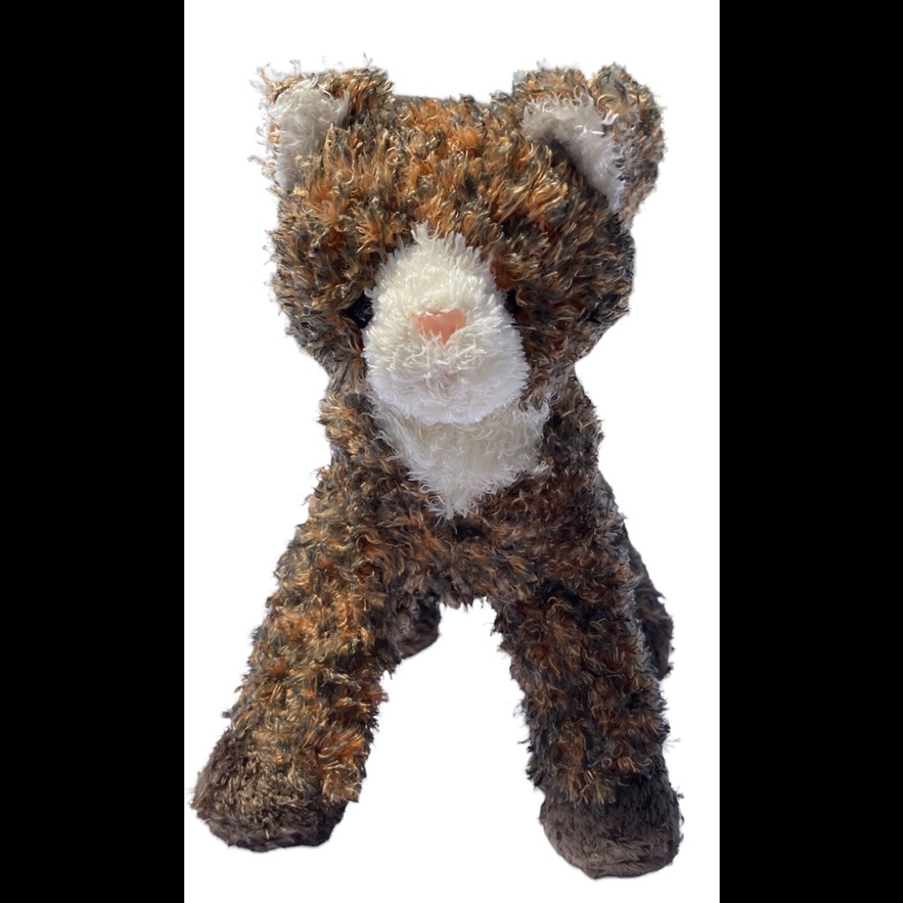 Douglas Cuddle Toy Super Soft brown ginger tiger cat 8” - Picture 7 of 10